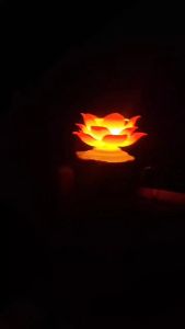 Outdoor Sacred Décor! Giant Solar Lotus Chanting Machine | Ideal for Temples