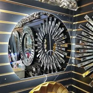 [OKLIFE. SG]With Three Color Lights Makeup Mirror Light Wall Hanging Smart Led Bathroom Mirror