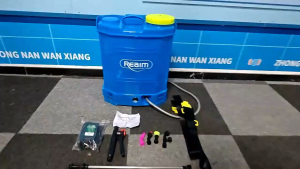 SUM 20L Agricultural Knapsack Sprayer Rechargeable Electric Sprayer 2-in-1 Electric & Manual with 4KG Long-Life Battery Farm Garden Sprayer