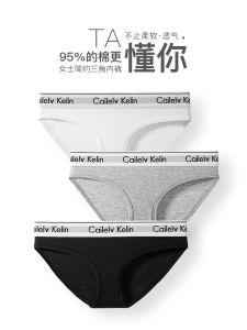 บริสุทธิ์ ผ้าฝ้าย ต่ํา เอว ระบายอากาศได้ดี ต้านเชื้อแบคทีเรีย เซ็กซี่ สามเหลี่ยมกลาง เอว กางเกงใน สําหรับผู้หญิงชุดชั้นในสวมใส่สบายแบบสั้น กางเกง