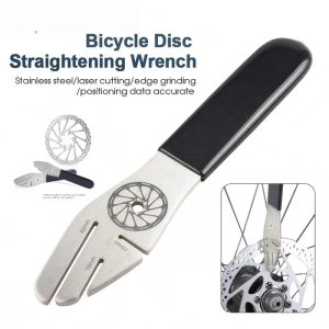 Disc Brake Rotor Truing Wrench Bike Disc Brake Correction Alignment Tool for MTB Road Bicycle Cycling Repair Tools
