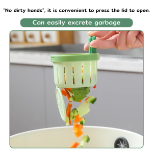 BiBlio Kitchen Sink Drain Strainer: A Cactus Design Anti-clogging Food Waste Catcher