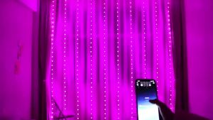 3M RGB Smart LED Curtain Lights Christmas Decor APP Remote USB Garland String Light Fairy Lamp Wedding Holiday Bedroom Outdoor