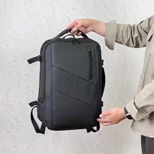 black laptop backpack expandable with Ready Stock PH ship from Philippines.