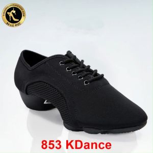 Giày Tập Đế Kếp KDance 853 (853K) - Đen (Form nhỏ tăng size)