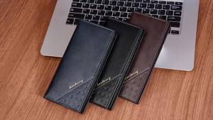 Baellerry | Baellerry RFID Phone Bag Long Wallet Bank Credit Card ID Card Holder Portable Multi-Function Mens Wallets