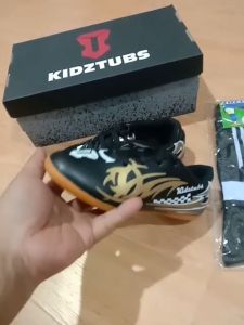 KIDZTUBS Paket Komplit Sepatu Futsal Anak Usia 6-10 Tahun