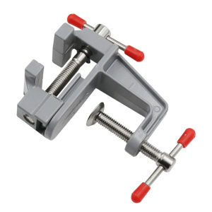 Mini Bench Vise Table Clamp Screw DIY Craft Mold Fixed Repair Tool Plier Jewelry Make Electronics Small Hobby Workbench Portable