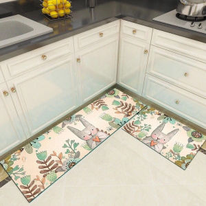 Thảm Phòng Tắm Thảm Phòng Ăn Thảm Dọc Thảm Chống Trượt Thảm Chống Dầu Thảm Cửa Thảm Sàn Nhà Bằng Vải Polyester Đơn Giản