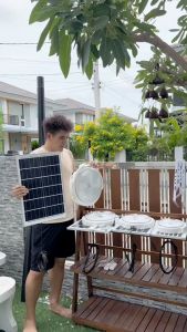 ไฟโซล่าเซล หลอดพี่ 900W ซาลาเปา 300W 700W วิธีการใช้งานเป็นไฟโซล่าเซล แสงขาว หลอดพี่ ไฟพลังงานแสงอาทิตย์ Led Solar Cell Length