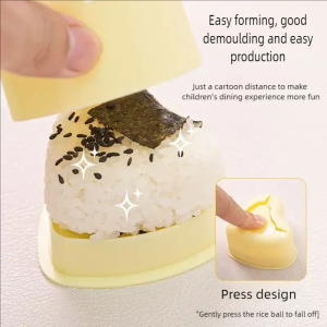 DIY baby rice ball mold heart-shaped plum sushi mold seaweed wrapped rice sushi tool