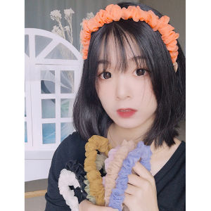 Xu Shuxin Flower Hairband Fresh out Fashionable Korean Style Womens New Arrival Fairy Tale Ultra Fine Mesh Hairband Accessories