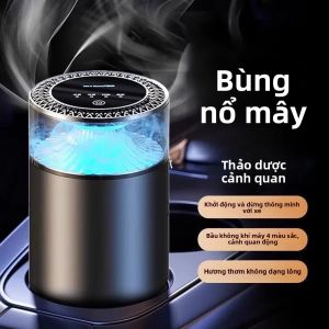Máy Khử Mùi Ô Tô Thông Minh 2025 Tạo Mùi Hương Biển Và Mây Hương Thơm Tự Nhiên Máy Xịt Khử Mùi Tự Động