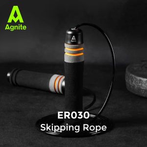 Agnite Jump Rope / Tali Skipping Adjustable 2.8 M Wire Steel Rope ER030