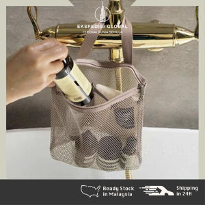 Hollow Handbag Zipper Storage Bag Portable cosmetic bag Draining Fiber Mesh Travel Cosmetic Makeup Bag Wash Bag Simple Toiletry Bag