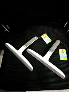 3M Scotch Brite STREAK-FREE SQUEEGEE ( 1pc ) Dual Blade Cleans Without Leaving Streaks