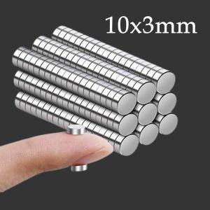 Nam Châm Tròn 10x3mm Dùng Cho Việc Tự Làm Đồ Trang Trí Giáng Sinh Văn Phòng Bảng Trắng Rèm Cửa Dụng Cụ Vẽ Graffiti Giá Đỡ Tường