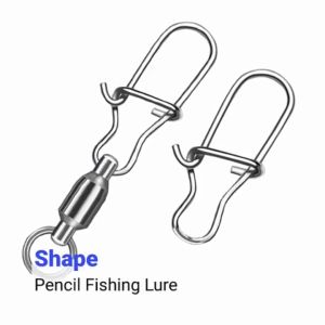 YU GUI FEI Konektor Kail Pancing Snap Swivel Fishing Hook Murah Metal Kuat