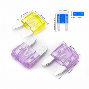 Mini Car Fuse Blades Box Set Small Medium Size 2A-40A Automobile Circuit Protection Fuses TOUGLESY Brand