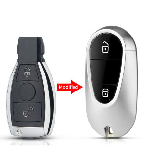 KEYYOU 1 CÁI Vỏ Chìa Khóa Xe Thông Minh Dành Cho Mercedes Benz S Class BMW - Nâng Cấp Vỏ Chìa Khóa Điều Khiển Từ Xa BGA 2000+ Năm Sản Xuất