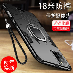 Huawei Enjoy 20 pro Silicone Case Anti-Fall Ring Design Protection for Huawei Enjoy 20z Military Grade Shockproof Ins Style Tech Personality