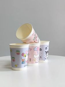 50 ly giấy 50ml-100ml-180ml-200ml-250ml đựng cà phê nước kem sữa chua bánh chè - Paper cup Ly giấy cute