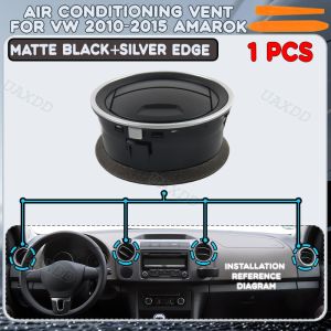2 Din Car Air Conditioning Vent Grille Assembly AIR VENT For VW 2010‑2015 Amarok Automotive A/C AC Equipment Outlet Ventilation