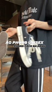 Áo phông nam nữ cổ tròn SUN S5 chất liệu Cotton thoáng mát thoải mái phong cách Hàn Quốc