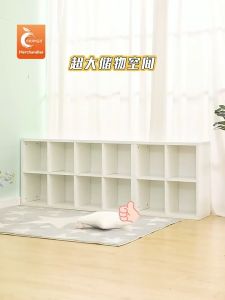 ORANGE🔥สินค้าแนะนำ🔥ชั้นหนังสือ 8/6/4ขัดแตะ สีขาว ชั้นอเนกประสงค์ ชั้นวางของ ชั้นวางของเล่น เปิดชั้นวางจอแสดงผล