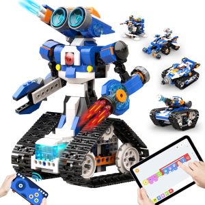 Apitor Robot J 6 Trong 1 STEM Bộ Dành Cho Trẻ Em Từ 14 Tuổi Trở Lên Tự Làm Xe Tải Điện Tử Giáo Dục Playset Trang Trí Phòng Quà Tặng Giáng Sinh