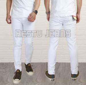 TURUN HARGA - Celana Jeans Pria Lelaki Dewasa Hitam Pensil Slimfit Slim Fit Slimpit Slim Pit Skinny Stretch Street Setrit Strit Karet Melar / Jins Panjang / Jens / Cowok / Murah / Keren / Gaul / Item Polos / Terbaru 2022