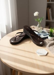 Sandal Wedges Al-Mahira Ac Diana / Spon EVA - Ringan Empuk & Tidak Licin