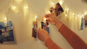 String Lights Photo Holder String Lights For Bedroom Outdoor With Battery Rechargeable Havy Duty String Lights Led Bulb Operated Fairy Copper Wire Lights For Holiday Wedding Christmas Room Party Hanging Photo Artwork Photo Clip String Lights 10-20 Lights