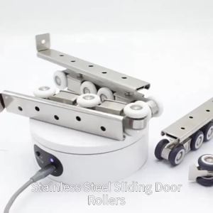 4/6/8/12 Wheel Stainless Pulley Setssliding Door Track Pulleysthickened Silent Wooden Door Mixed Pulleys