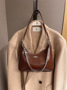 MY&FSNH | Trendy Underarm Chain Fashion Burst Texture Single Shoulder Bag