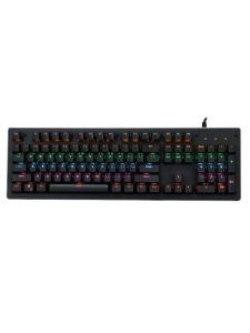 dcoma | Gaming Mechanical Keyboard Green Switch Wired Non-ghosting RGB Backlight