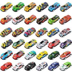 1 Pcs Mainan Anak Mobil Diecast Pull Back Bahan Metal Colorfull Racing Mini Car