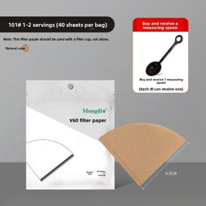 MONGDIO | Fanned V60 Pour Over Coffee Filter Paper