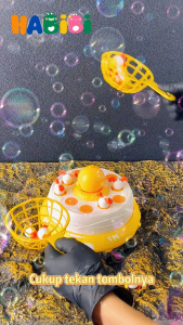 Mainan Edukasi Lucu Bebek Berputar – Set Permainan Tangkap Bola Melompat untuk Anak Interaktif dengan Musik Melatih Ketangkasan dan Koordinasi Toys