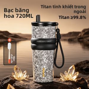 GIANXI | Cốc Nước Cách Nhiệt Titanium Đẹp Mắt Để Làm Quà Dùng Trong Ô Tô