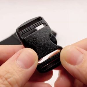 3 pcs Kunci Sodok Tas / Cantolan GX 3.8 cm Plastik Buckle  Double Coin dan Roda Mas  perball