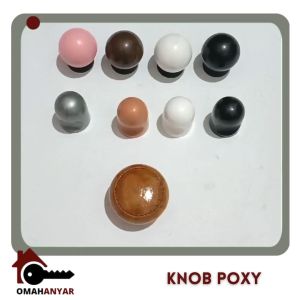 Knob Knop Handle Tarikan Pegangan Laci Lemari Plastik Furniture Drawer Pull MURAH OBRAL