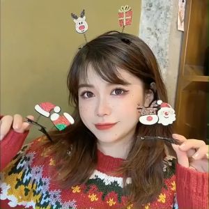 แพ็ค2ชิ้น กิ๊บคริสต์มาส กิ๊บติดผม ซานต้า สปริง ดึ๋งๆ น่ารัก ใช้ได้ทั้งเด็ก ผู้ใหญ่ ของขวัญคริสต์มาส พร้อมส่งจากกทม.