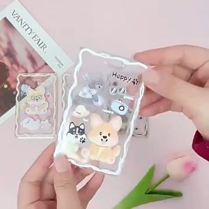 [พร้อมส่ง] ที่ใส่บัตร+พวงกุญแจ (ตามภาพ) ลายน้องสุนัข สำหรับคีย์การ์ด บัตรโดยสาร บัตรนักเรียน บัตรพนักงาน ฯลฯ Biangels