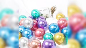 Chrome Metallic Balloon Balloon Birthday Party Need for Decoration Size6 25/50pcs Metal Color Balloons for Weddings Birthdays Graduations and More