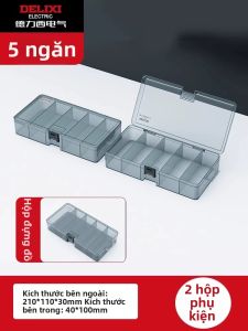 DELIXI Electric | Hộp Chia Nhỏ Để Lưu Trữ Linh Kiện Điện Tử
