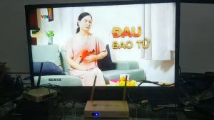 Đầu anroid tv box đã update lên android 7.1.2 điều khiển giọng nói (đã qua sử dụng)