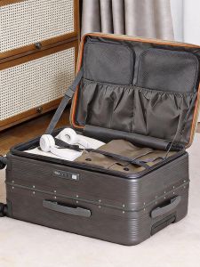 MANLVSHI | Quiet Durable Flip Top Luggage