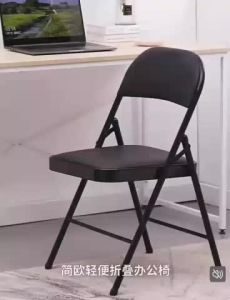 PP PU / Fiber Folding Chair Portable Back Chair Dining Chair Office Chair Home Dormitory Chair Kerusi Lipar 10012