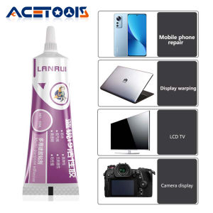 Lanrui i9 Strong 55ml Black Transparent Adhesive Glue For Mobile Phone Frame Back Cover Glass Rapid Curing Glue Repair Hand Tool